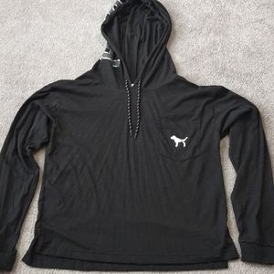 NWT women's pink pullover hoodie